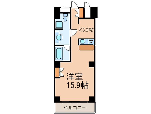 スクエア名駅南の物件間取画像